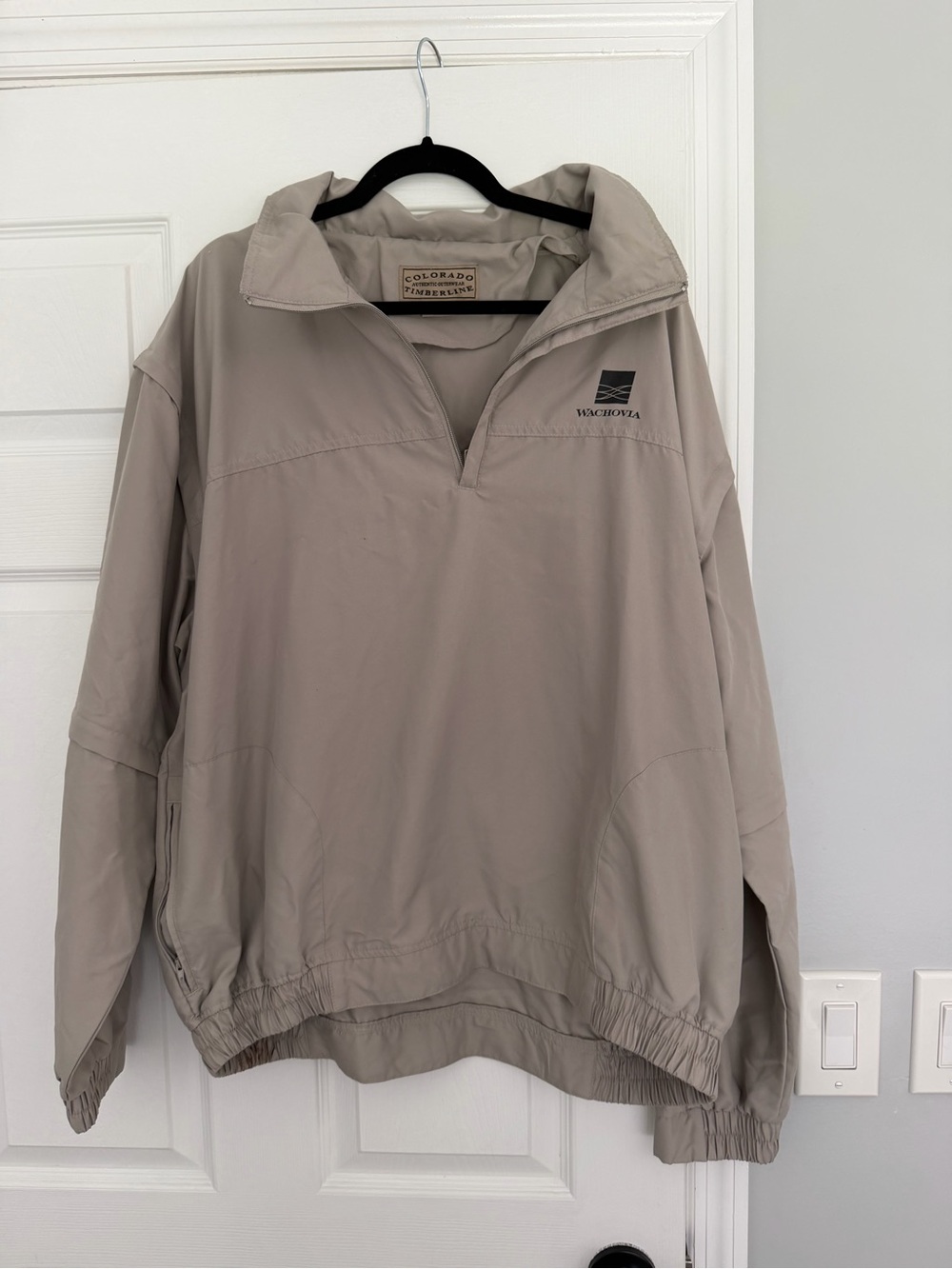 Colorado Timberline Lightweight Hooded Jacket - Light Taupe